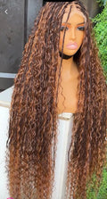 Boho braided wig- 32inches