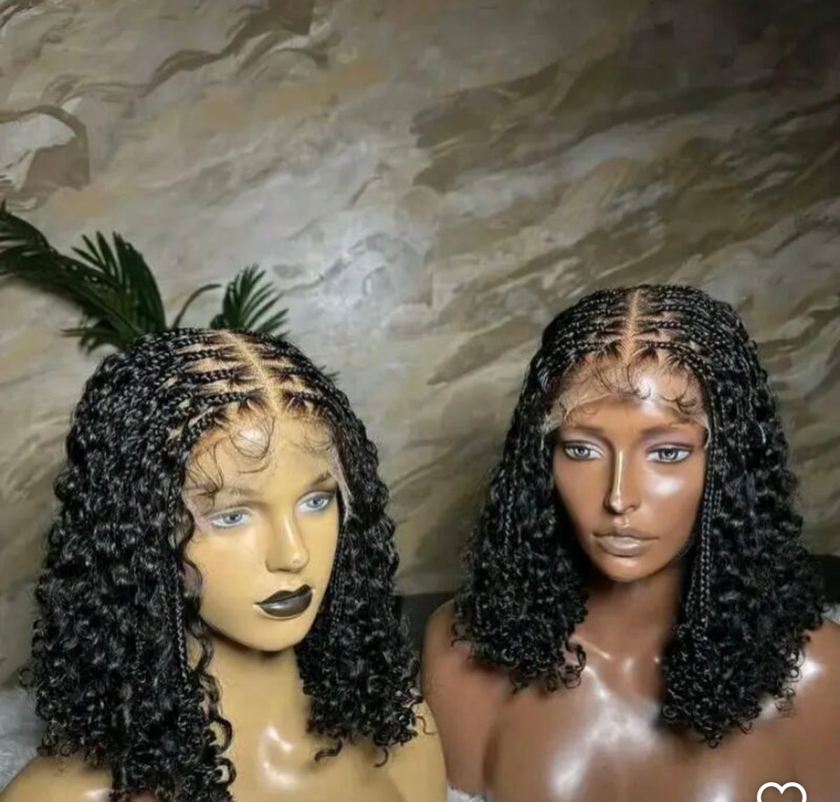 Boho braided wig