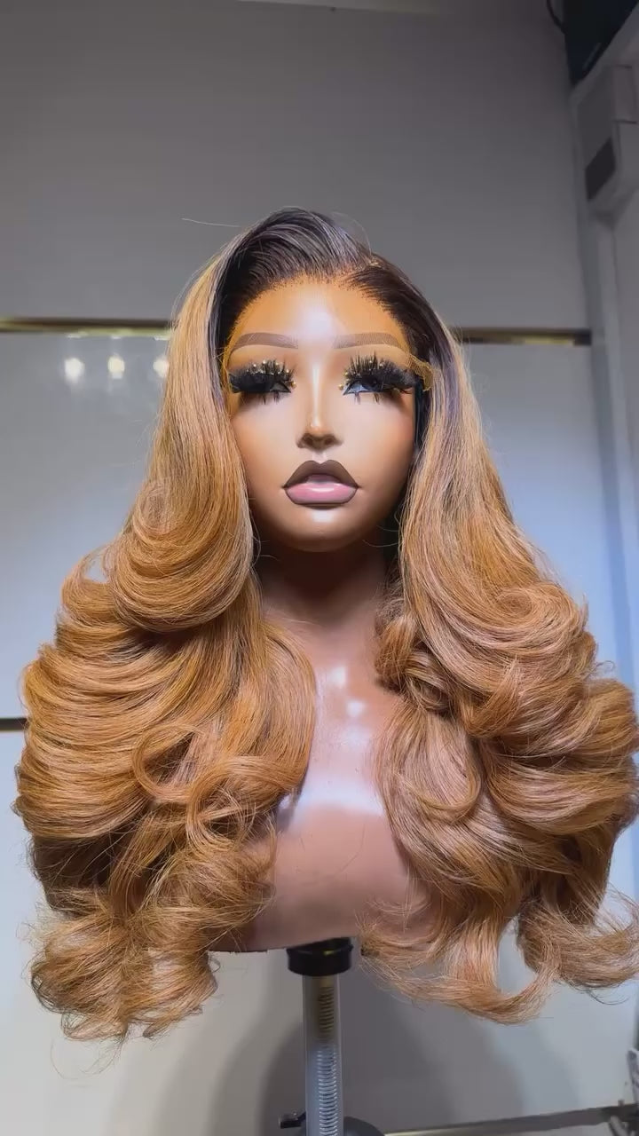 Raw bouncy wig